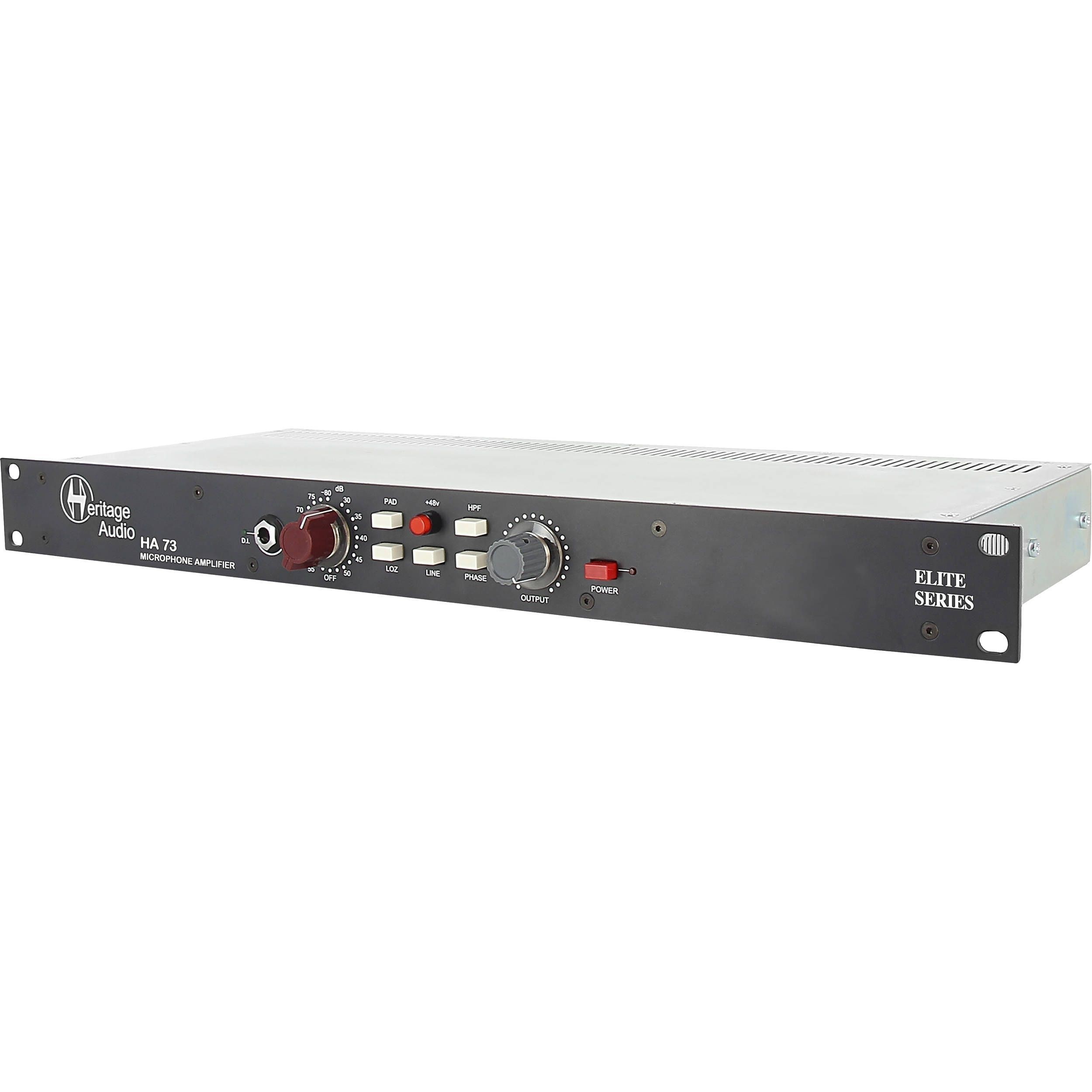 Heritage Audio HA73 ELITE - Single Channel Mic Preamp